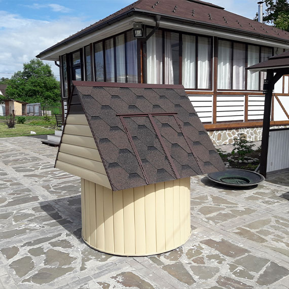 150 вариантов домиков для колодца в Боровском районе
